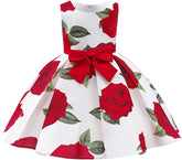 3-10Y Toddler Formal Dresses Flower Girl Wedding Pageant Party Dress